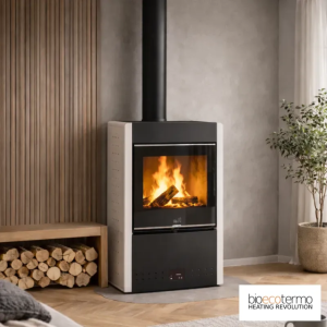 Poêle à bois - MINVERVA 5S - BIOECOTERMO