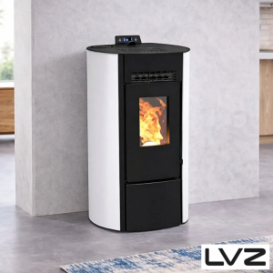 Poêle à granulés Étanche à Sortie Concentrique Supérieure LEANDRO 9 UP – LVZ