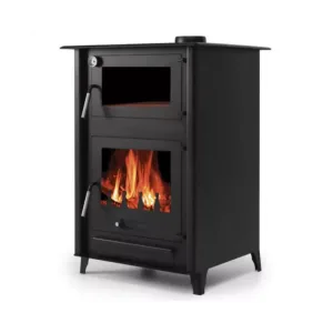 Poêle à bois avec four Paula – 13 Kw