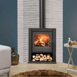 Poêle à bois d’angle SAGRES – 6,85 Kw