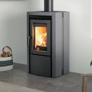 Poêle à bois Ester BII Pierre Vulcan – 7,5 Kw