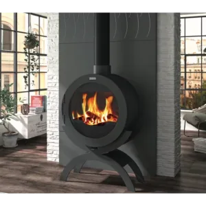 Poêle à Bois Etanche Brimont – 9 Kw