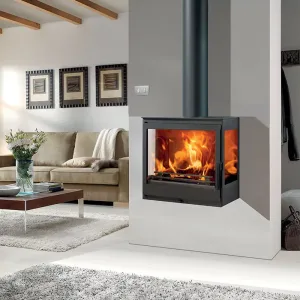 Poêle à bois suspendu Onix Wall – 7,1 Kw